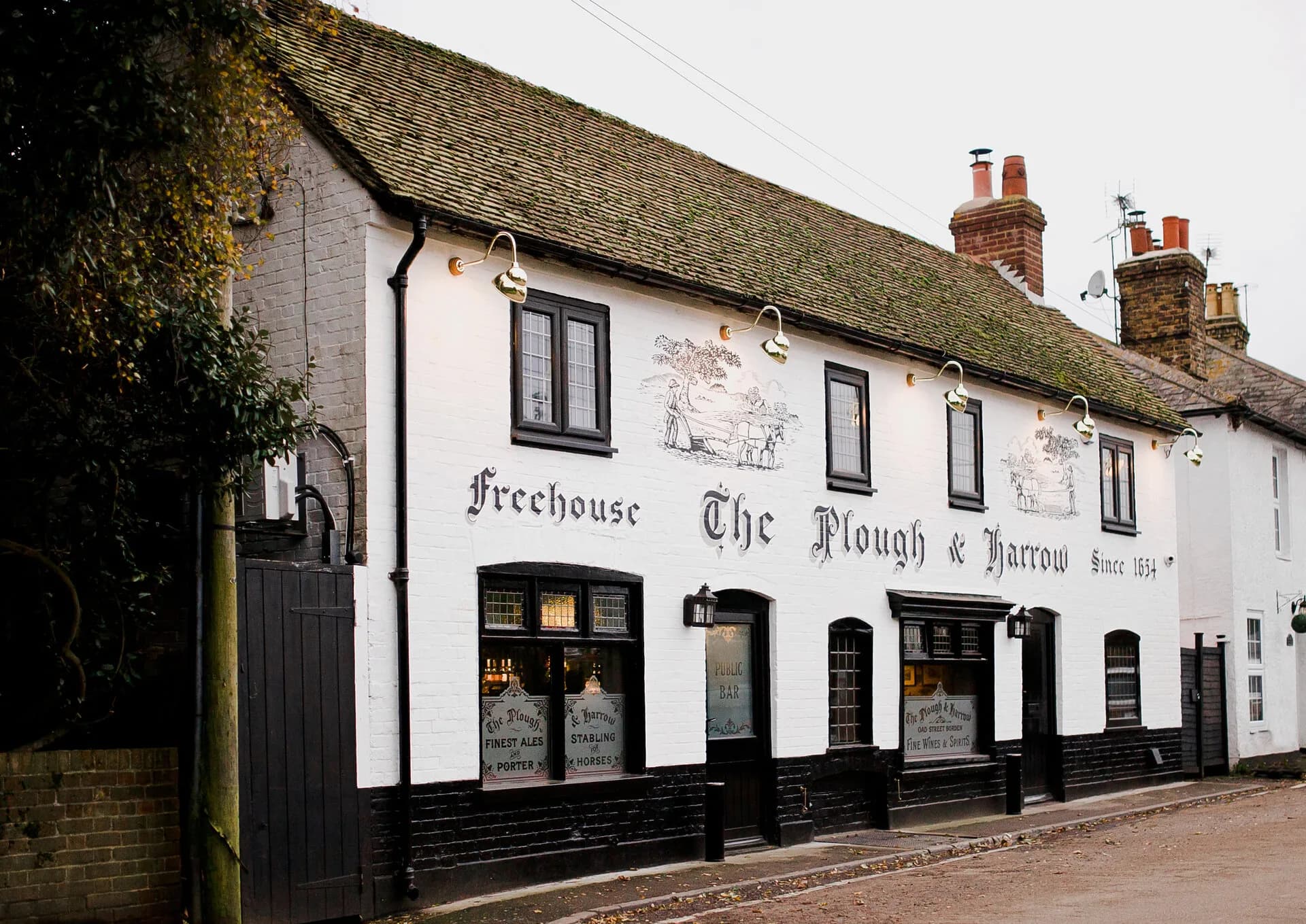 The Plough & Harrow exterior