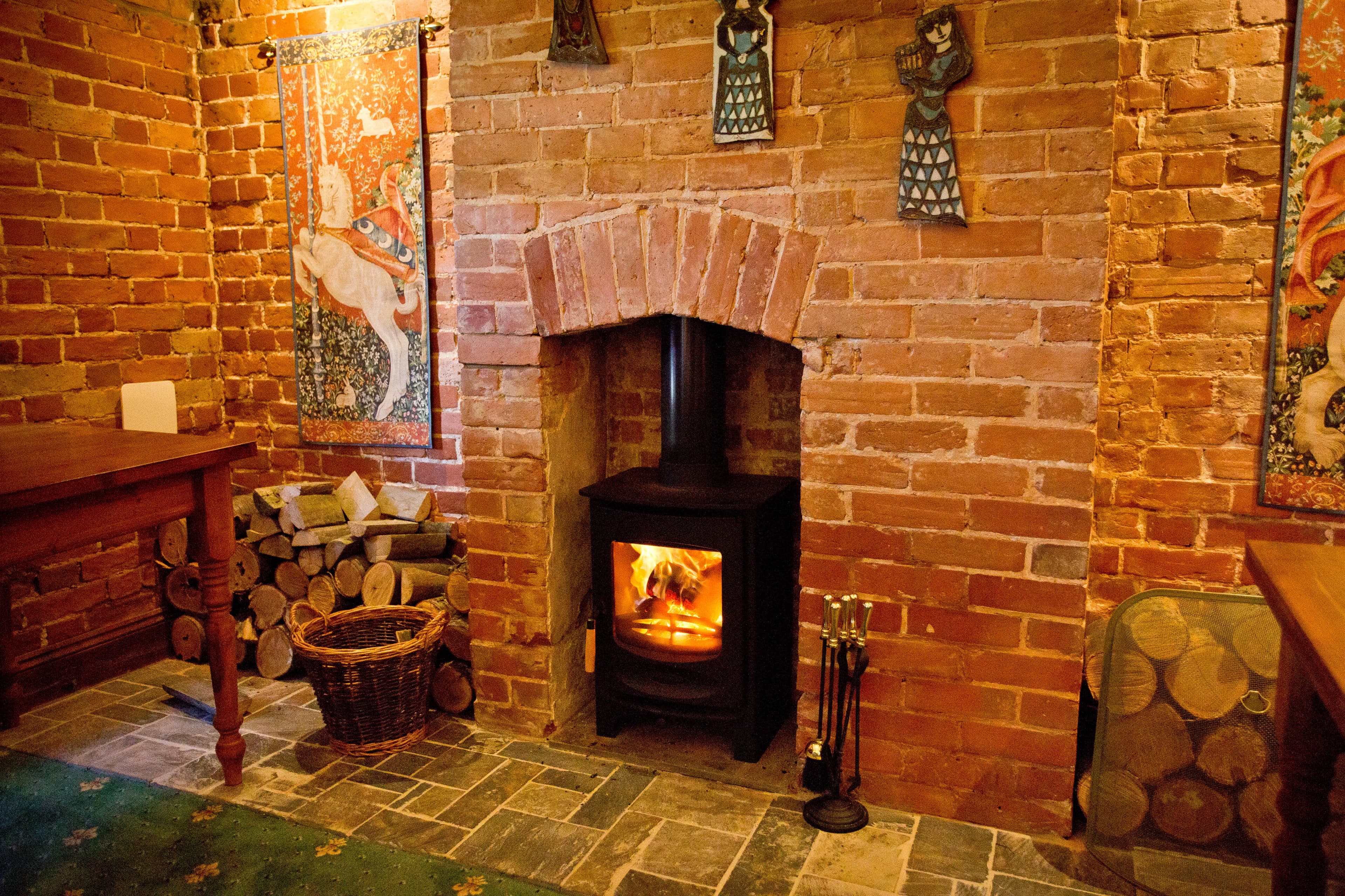The Plough & Harrow interior